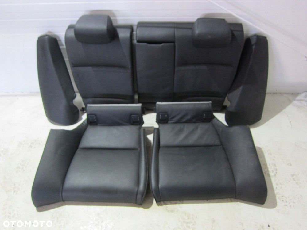 BMW E92 320D FOTELE SKÓRA TAPICERKA KANAPA OPARCIE - 3