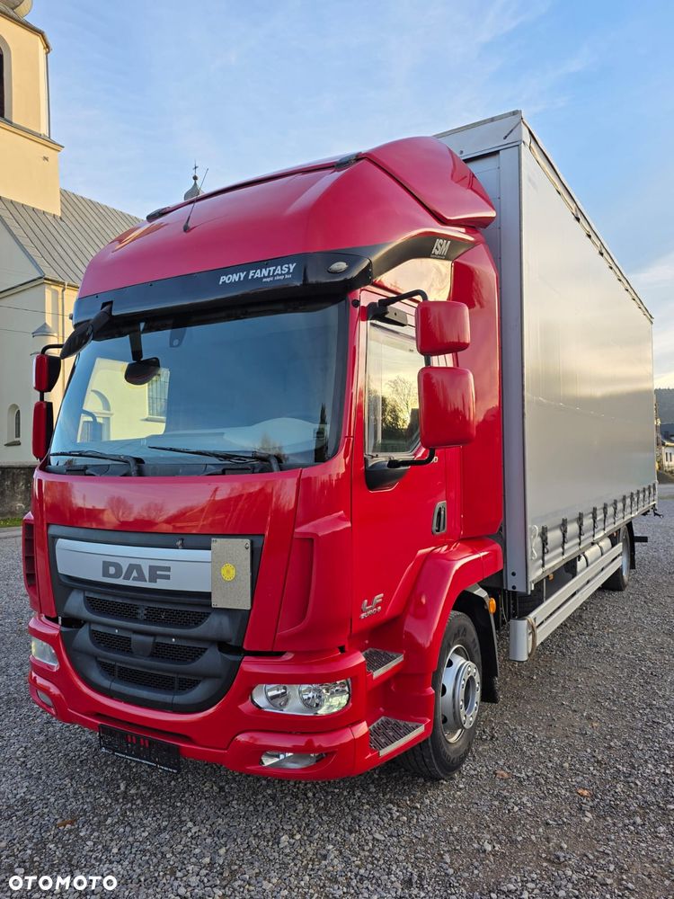 DAF LF 290 / WINDA / 16TON DMC / 3M WYSOKOŚĆ / JUMBO /  FIRANKA / SYPIALKA / AUTOMAT / JEDEN WŁAŚCICIE  / EURO 6 / 2017/ SPROWADZONY / 19 PALET / DUŻA ŁADOWNOŚĆ / - 8
