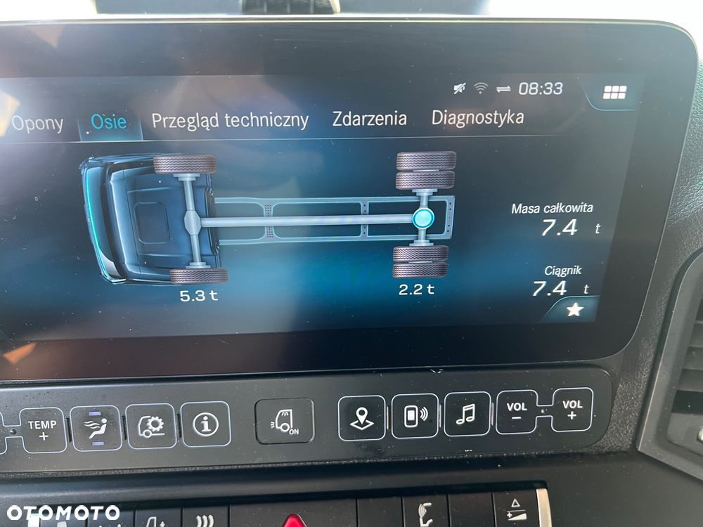 Mercedes-Benz ACTROS L bez retardera prokontraktowy - 34