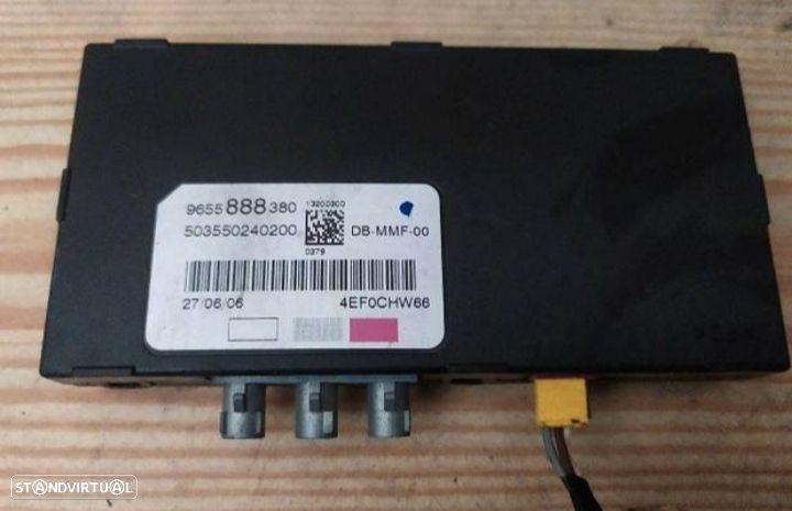 AMPLIFICADOR DE ANTENA PEUGEOT 407 CITROEN C5 9655888380 - 1