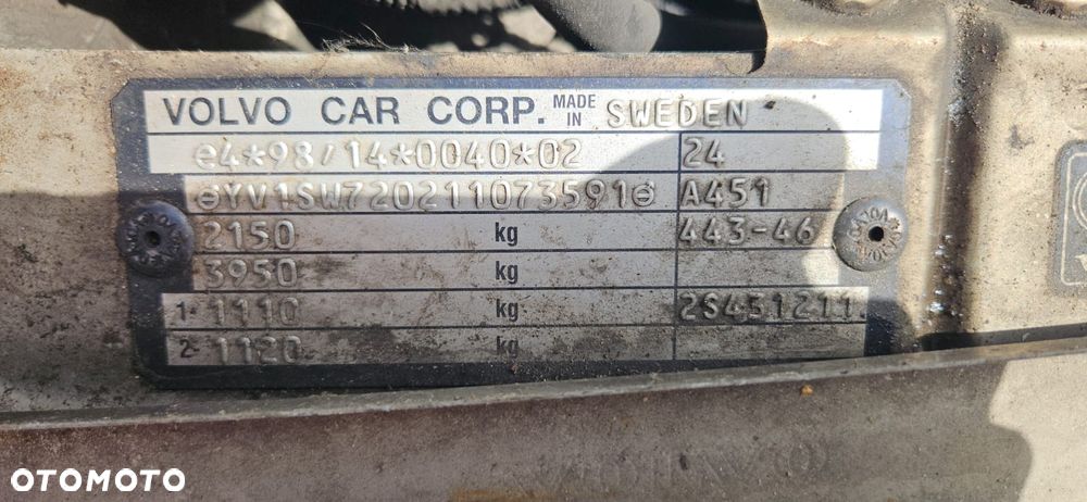 VOLVO V70 II 2.5TDI 99-05 ALUFELGI KOMPLET R15 - 23
