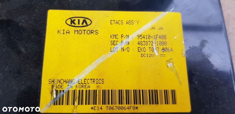 Kia Sportage II Sterownik Moduł 95400-1F400 - 2