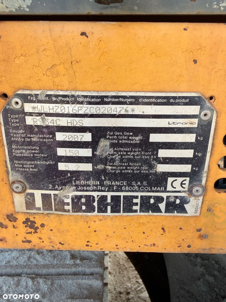 Liebherr R934 - 9