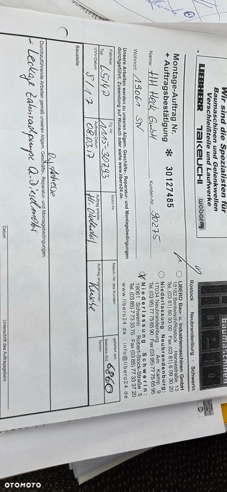 Liebherr <<Liebherr L514, 2012 rok, nowa łyżka ,szybkozłącze, historia serwisowa!>> - 19