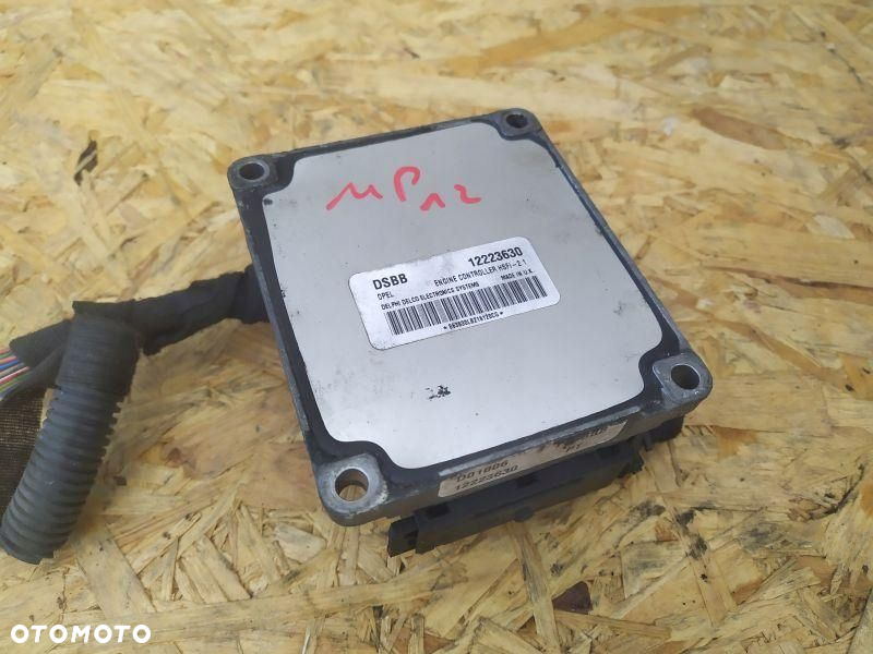 STEROWNIK SILNIKA KOMPUTER OPEL ASTRA H 12230740 FCCY - 5