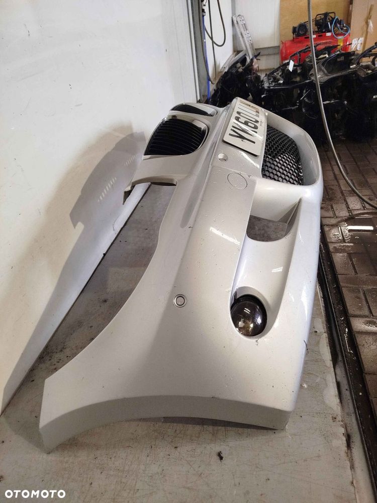 + ZDERZAK PRZÓD PRZEDNI DO BMW SERII 1 E87 M POWER M PAKIET TITANSILBER SREBRNY PDC CZUJNIKI HALOGENY - 3