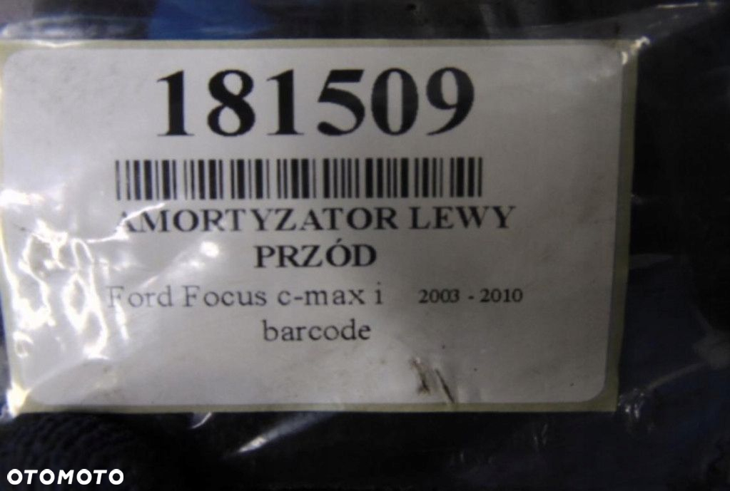 FORD FOCUS C-MAX 1.6 16V AMORTYZATOR LEWY PRZÓD - 8