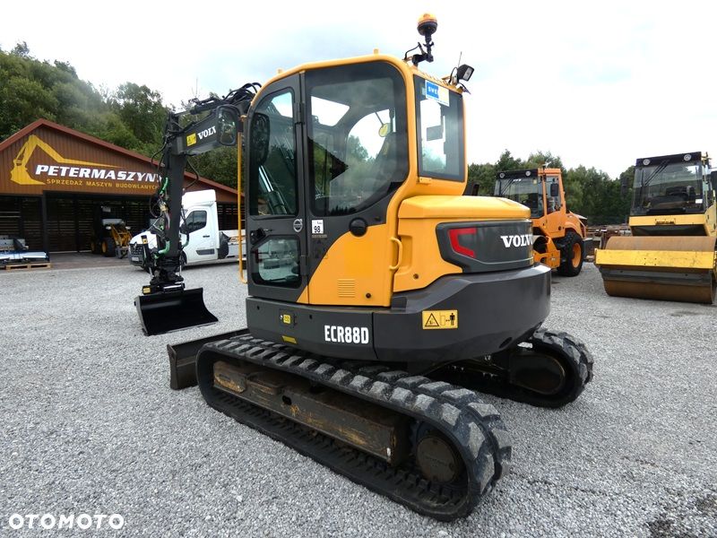 Volvo ECR88D ROTOTILT ZE SZCZYPCAMI / Super Stan / Nowe podwozie / - 5