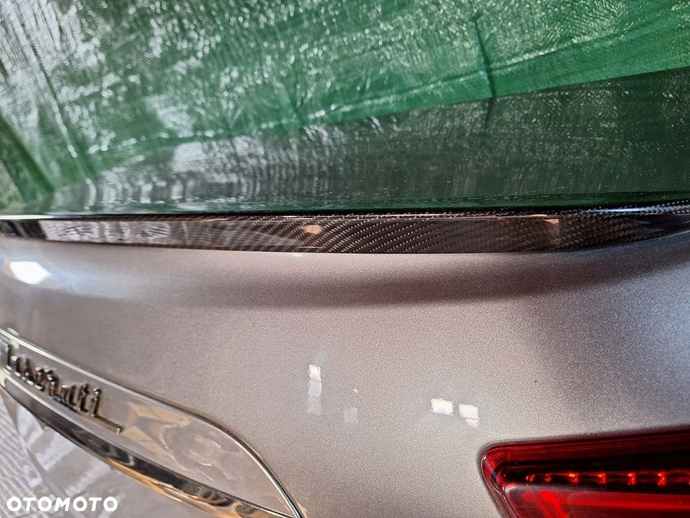 maserati ghibli III m157 2013- klapa tyl tylna kpl. lotka carbon demontaz - 4