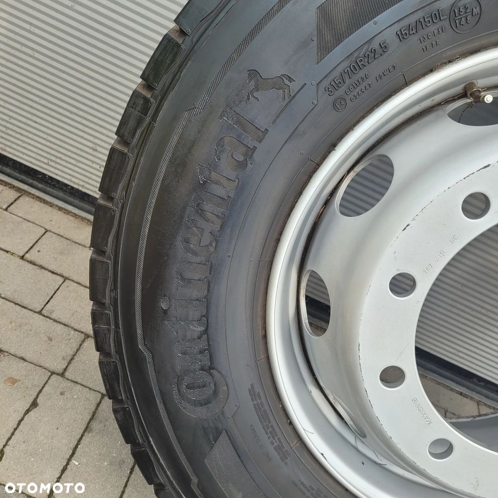 KOŁO CONTINENTAL CONTI HYBRID HD3 315/70R22.5 FELGA 9.00 - 5