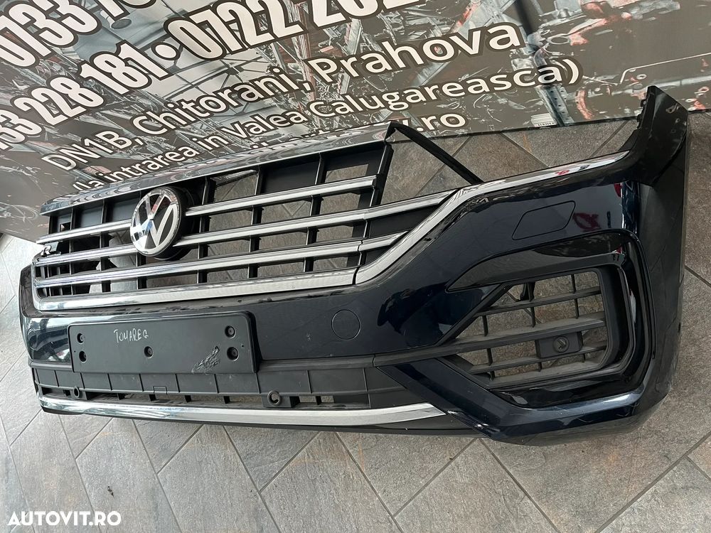 BARA FATA VW TOUAREG 3 R-LINE CR7 2017 - NEGRU 760807217A - 3