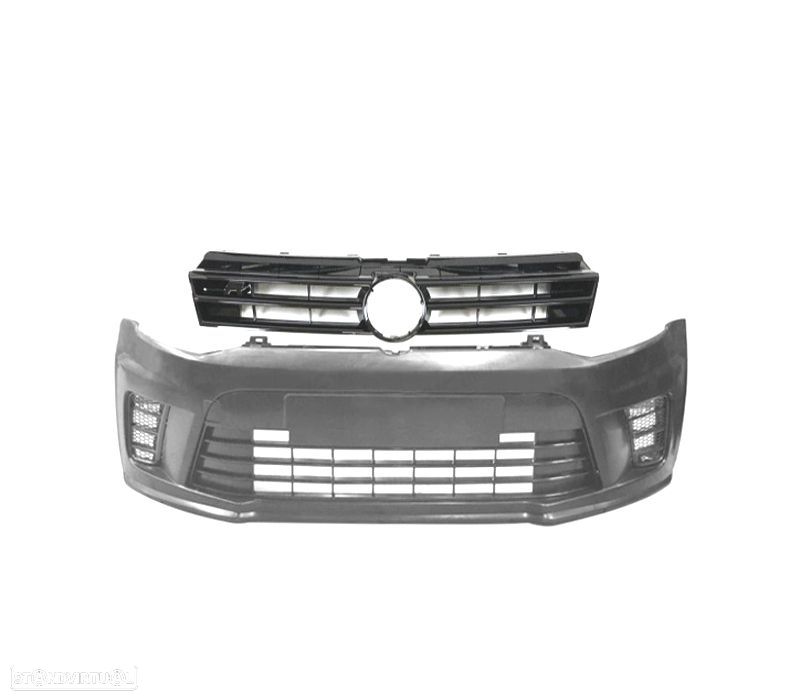 PARA-CHOQUES DIANTEIRO VOLKSWAGEN VW POLO 09-17 LOOK WRC - 2