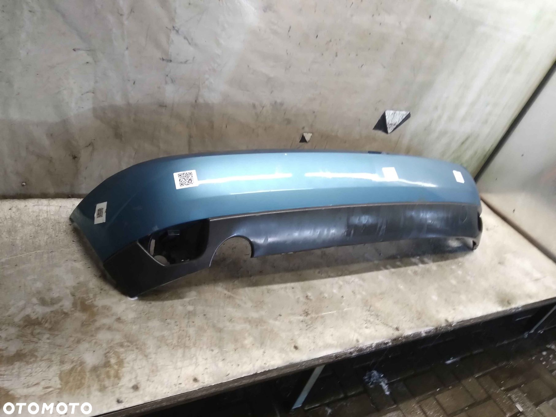 ^ ZDERZAK TYŁ TYLNY FORD FOCUS MK.1 1 I BŁĘKITNY MORSKI - 2