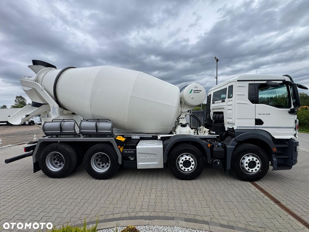 MAN TGS 42.430 8x4‼️Betonomieszarka‼️Euro6‼️STETTER 9m3‼️Automat‼️100% Oryginał‼️Sprowadzony‼️Navi Kamera Android - 7