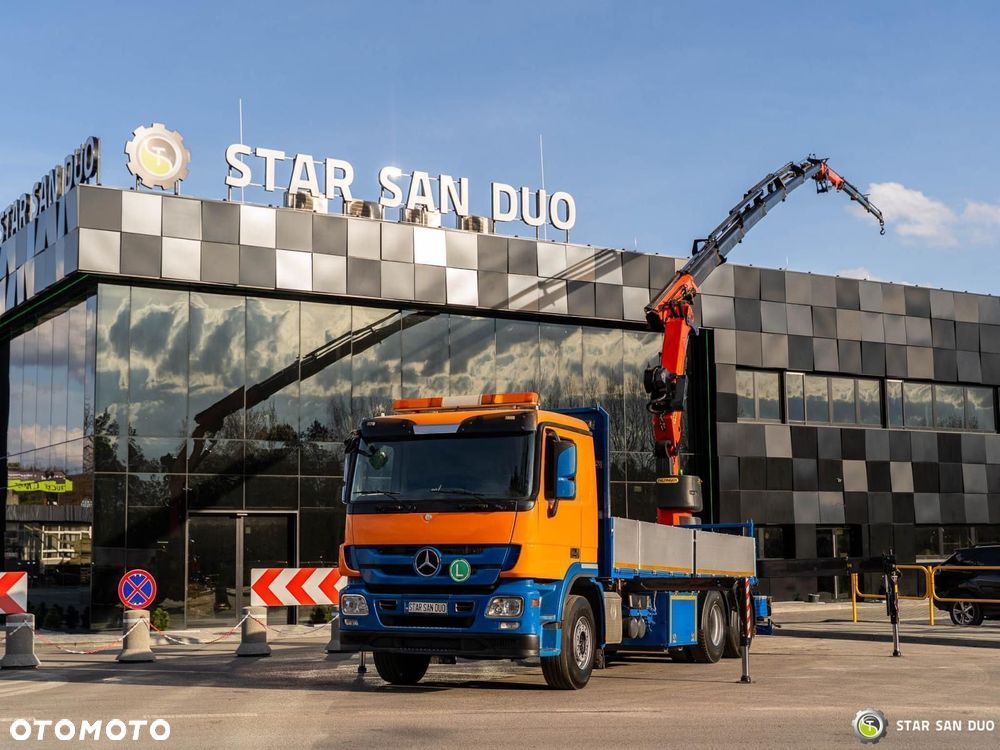 Mercedes-Benz ACTROS 2541 6x2 Palfinger PK 34002 SH HDS Żuraw Wciągarka