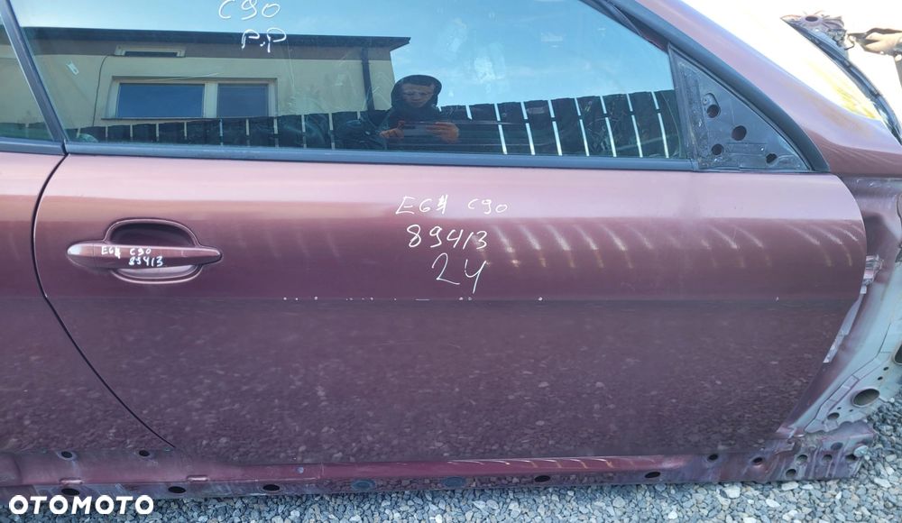 DRZWI PRAWY PRZÓD PRZEDNIE BMW E63 E64 894 CHIARETTOROT METALIC C90 - 1