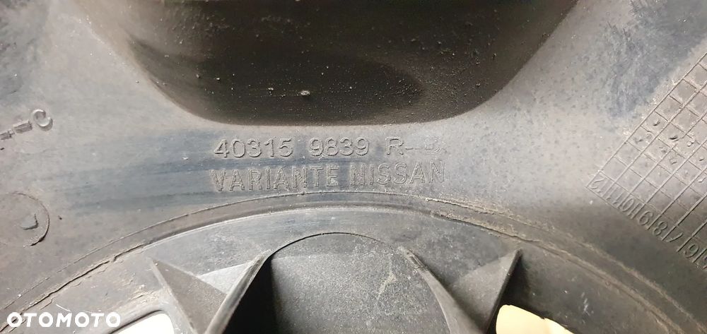 Dekielek kołpak kapsel Opel Vivaro 93866156 - 6