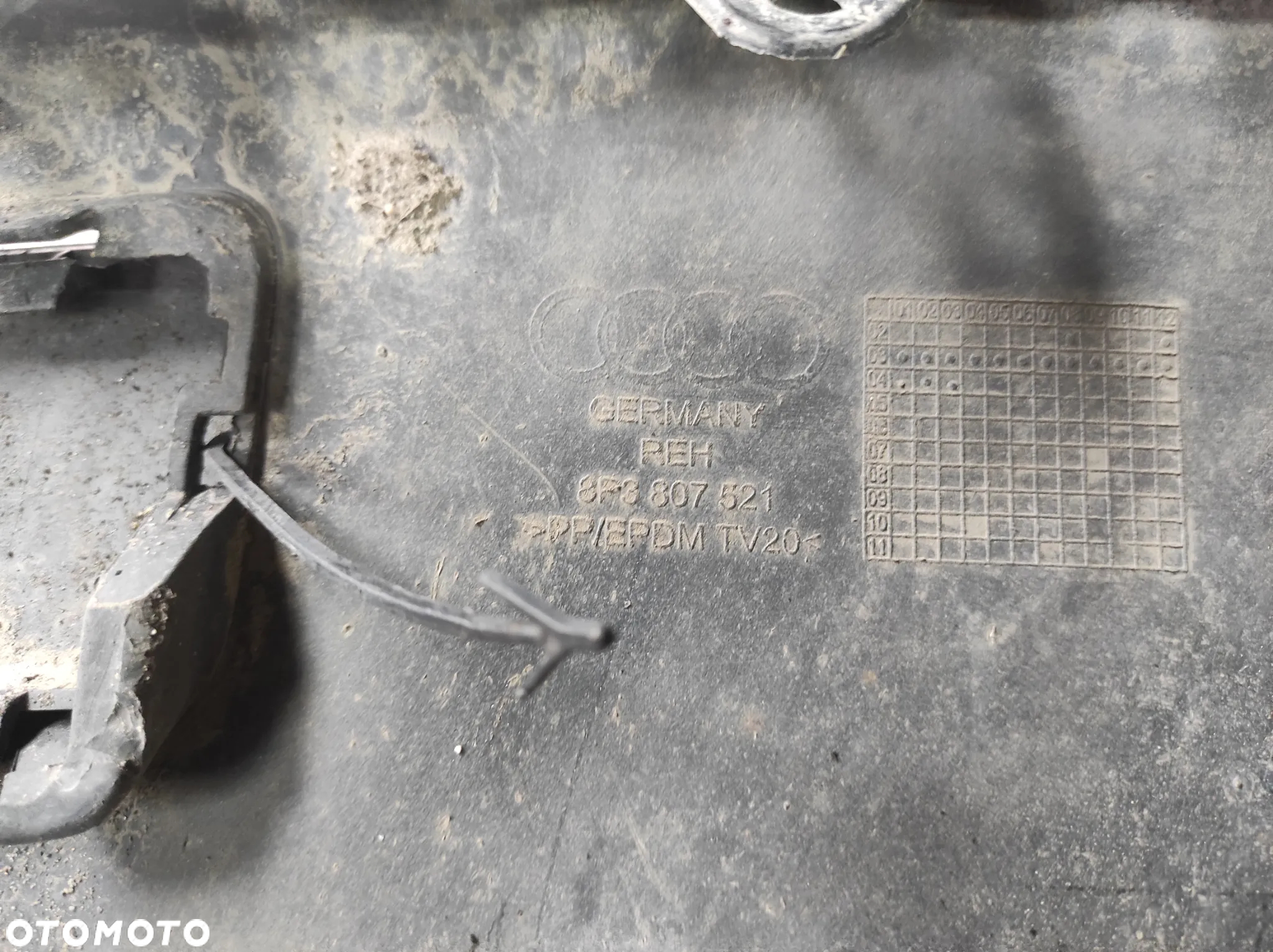 DOKŁADKA DOLNA ZDERZAKA 8P3807521 AUDI A3 8P 3 DRZWI CAŁA WYSYŁKA !!!!! - 7