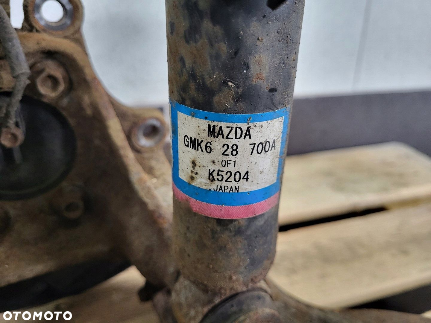 piasta wahacz amortyzator czujnik prawy tył MAZDA 6 III GJ LIFT 2.2 D - 13