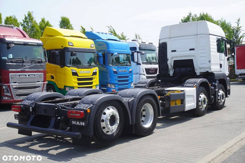 MAN TGS 35.420 8x2 / Rama 6,4 m / 3 osie skrętne - 3