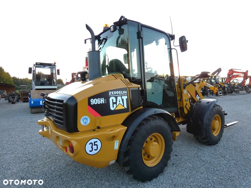 Caterpillar CAT 906H2 Z Niemiec / SZYBKA SKRZYNIA 35KM/H / Super Stan / - 6