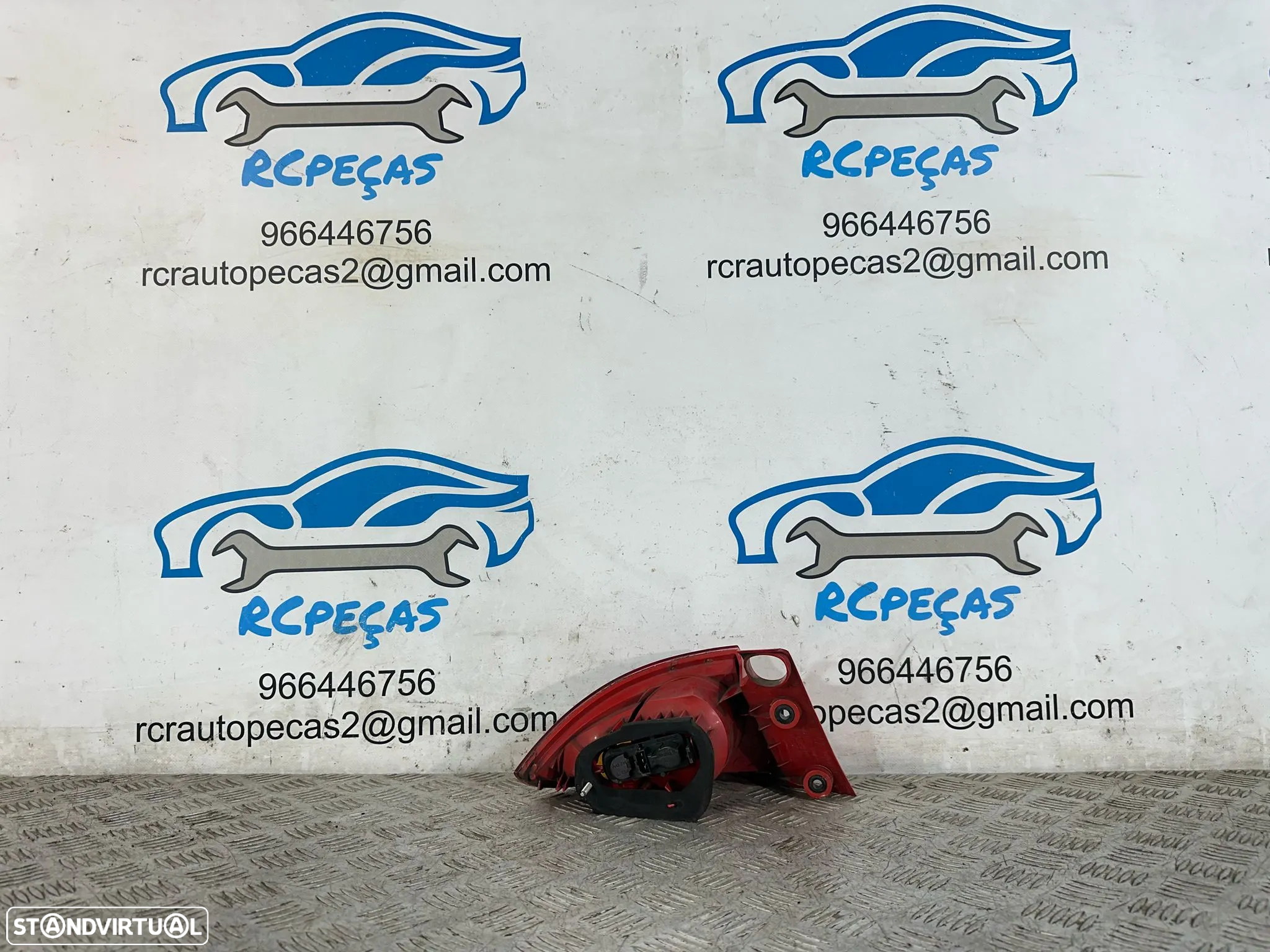 .Conjunto Farolins Tras Traseiro Direito Esquerdo Original Seat Leon 1P Mk2 1P0945095F 1P0945096F 2005 a 2012 - 6