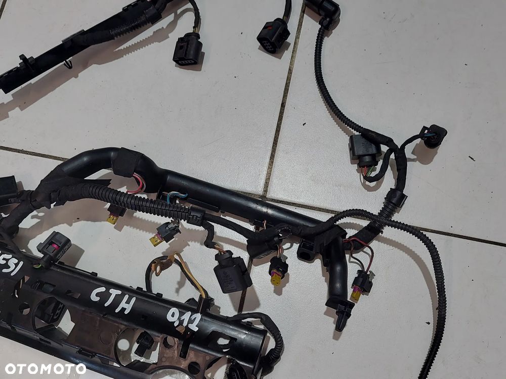 WIĄZKA INSTALACJA SILNIKA VW 1,4 TFSI KOD CTH R2012 NR 03C971612CG - 3