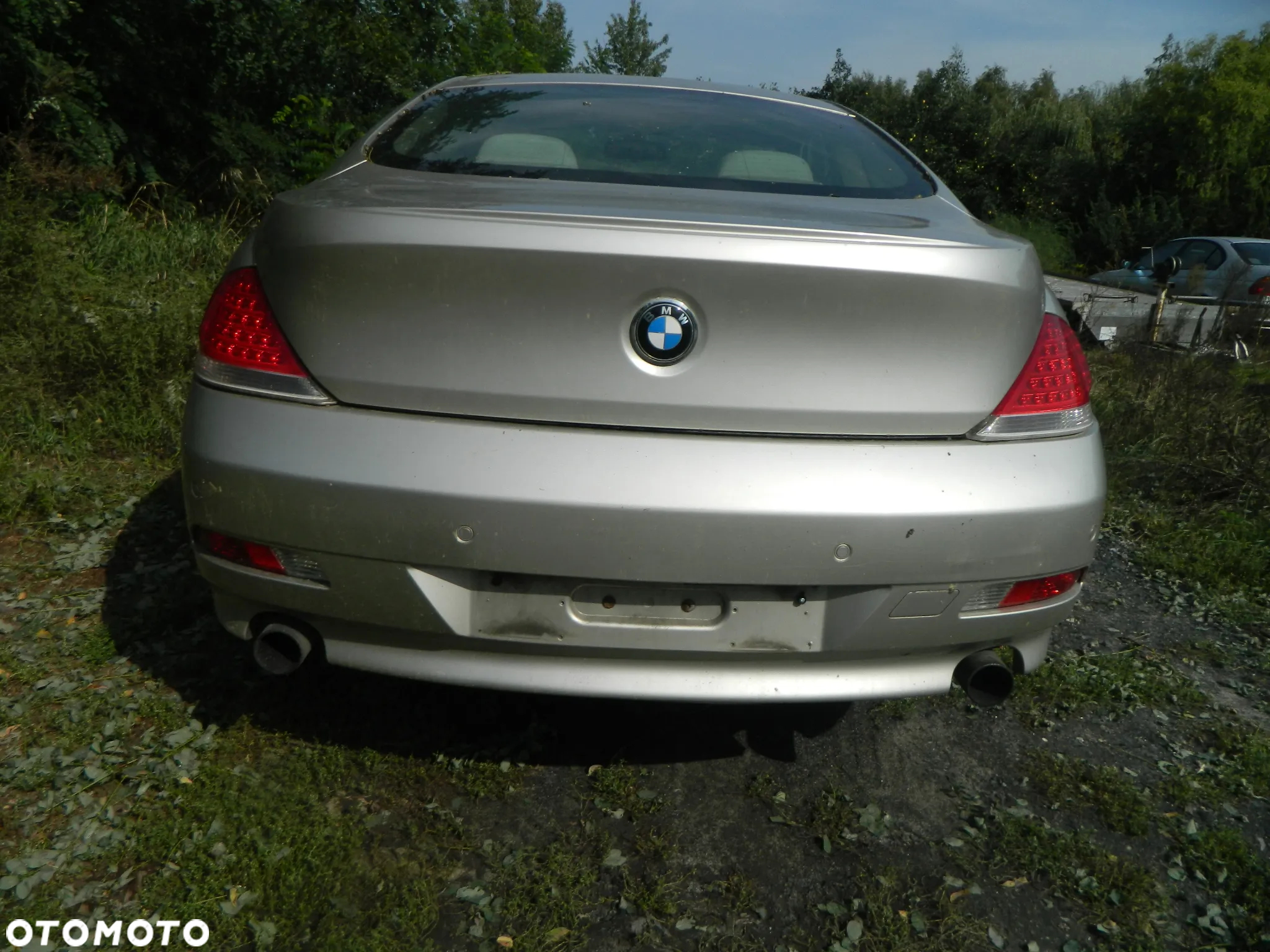 BMW E63 N52B30A A14/7 MINERALSILBER NA CZĘŚCI - 24