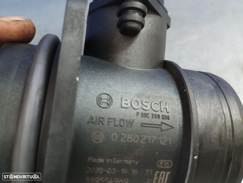 MEDIDOR DE MASSA DE AR SEAT TOLEDO II 2002 -0280217121 - 3