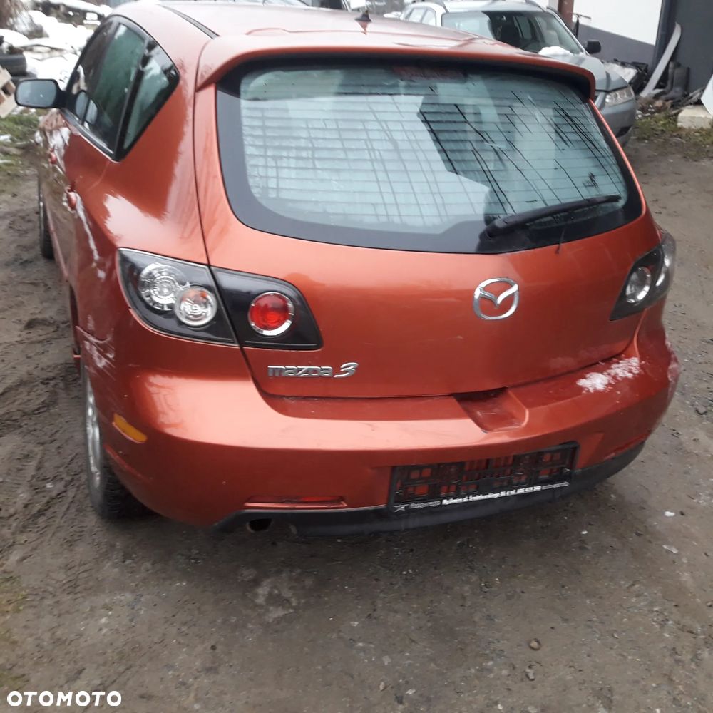 Mazd 3 BK 03-09 Drzwi tylne lewe z szyba  tył w kolor - 10