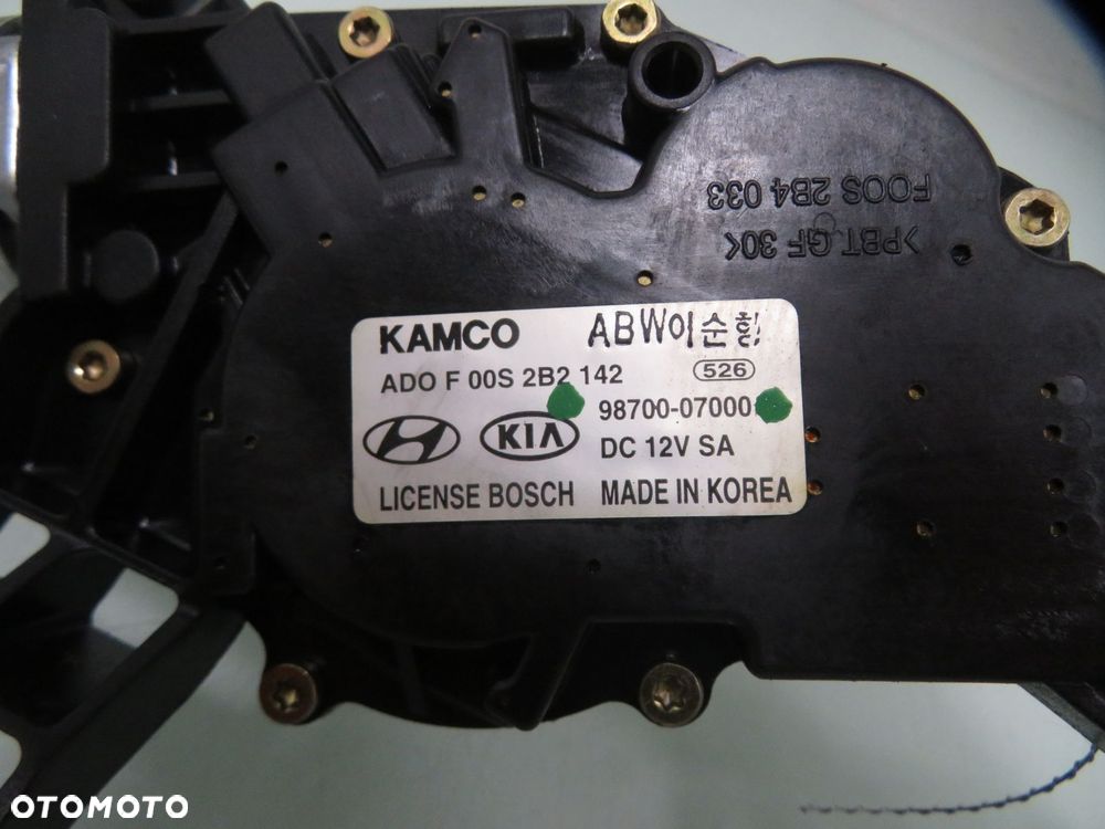 SILNICZEK WYCIERACZKI TYŁ KIA PICANTO I 9870007000 - 6