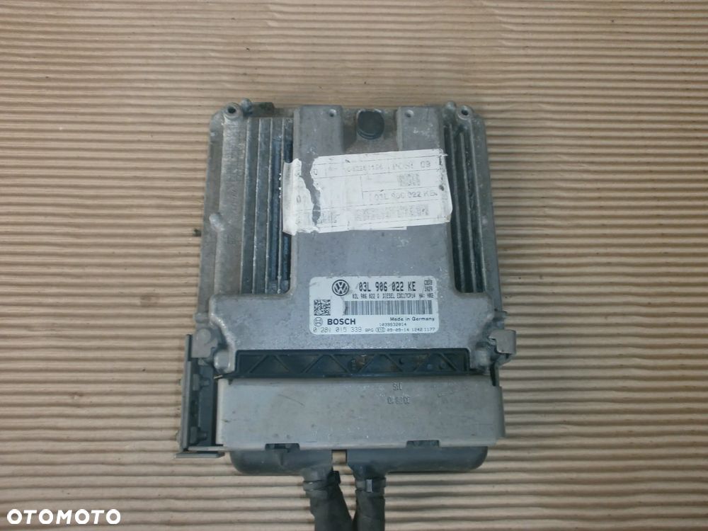 STEROWNIK SILNIKA 03L906022KE 2.0TDI VW SKODA SEAT AUDI - 1