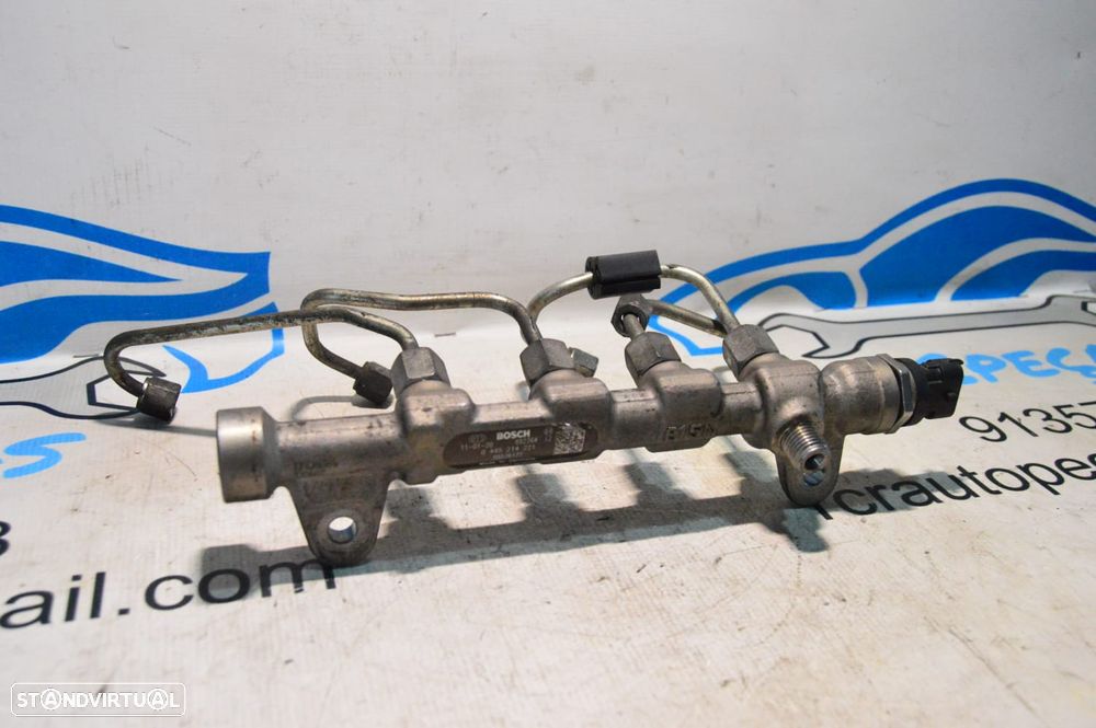 REGUA INJETOR INJETORES INJECTOR INJECTORES BOSCH OPEL GM55576177 55576177 0445214221 OPEL INSIGNIA A G09 SPORT TOURER 2.0 CDTI 16V 160CV A20DTH - 9