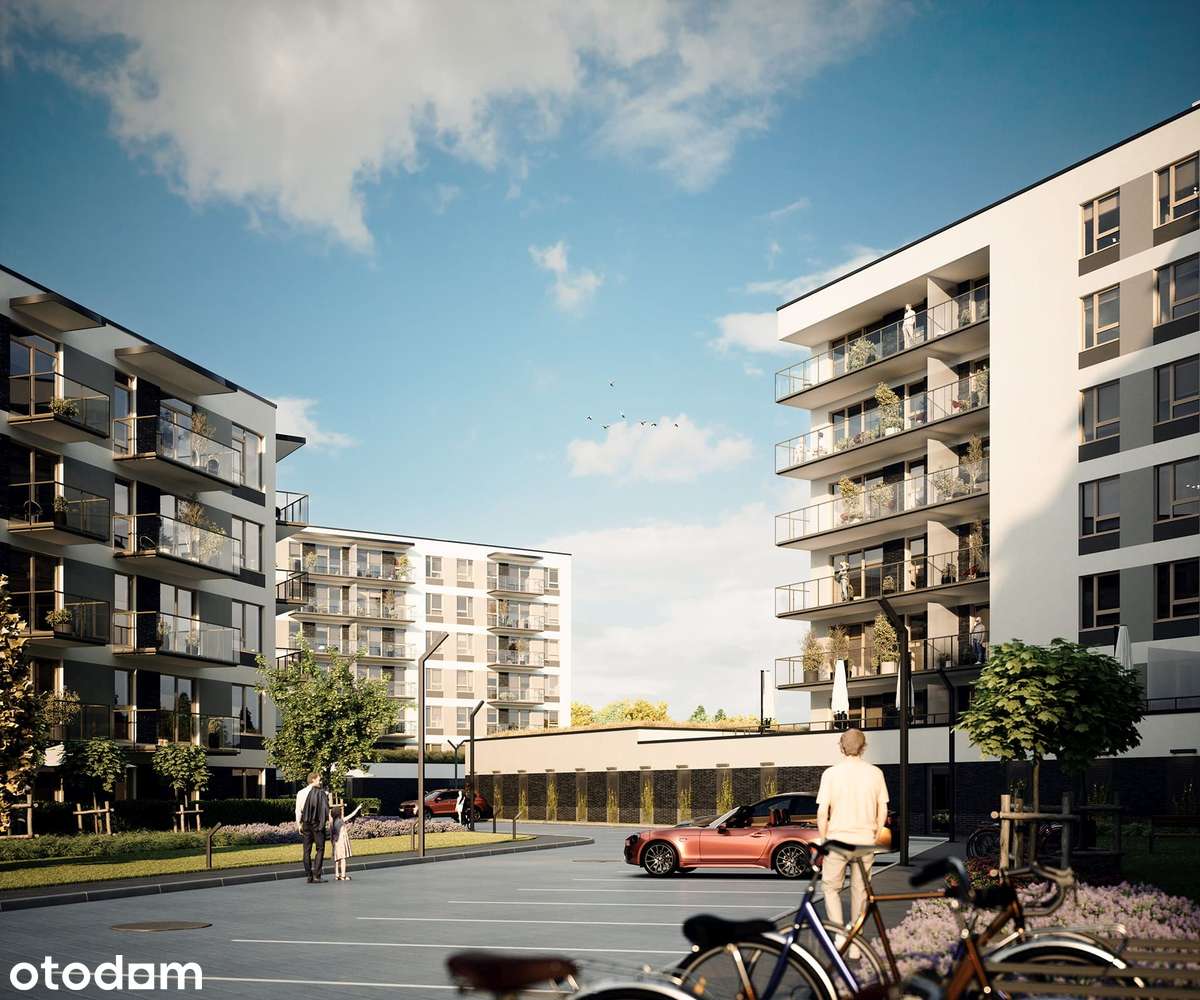3-pokojowe mieszkanie 64m2 + loggia