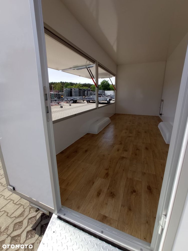 Niewiadów DOSTAWA! H20521HT Przyczepa HANDLOWA gastronomiczna 520x203x230! 2 klapy sprzedażowe, ściany z LAMINATU! DMC 2000kg - 10