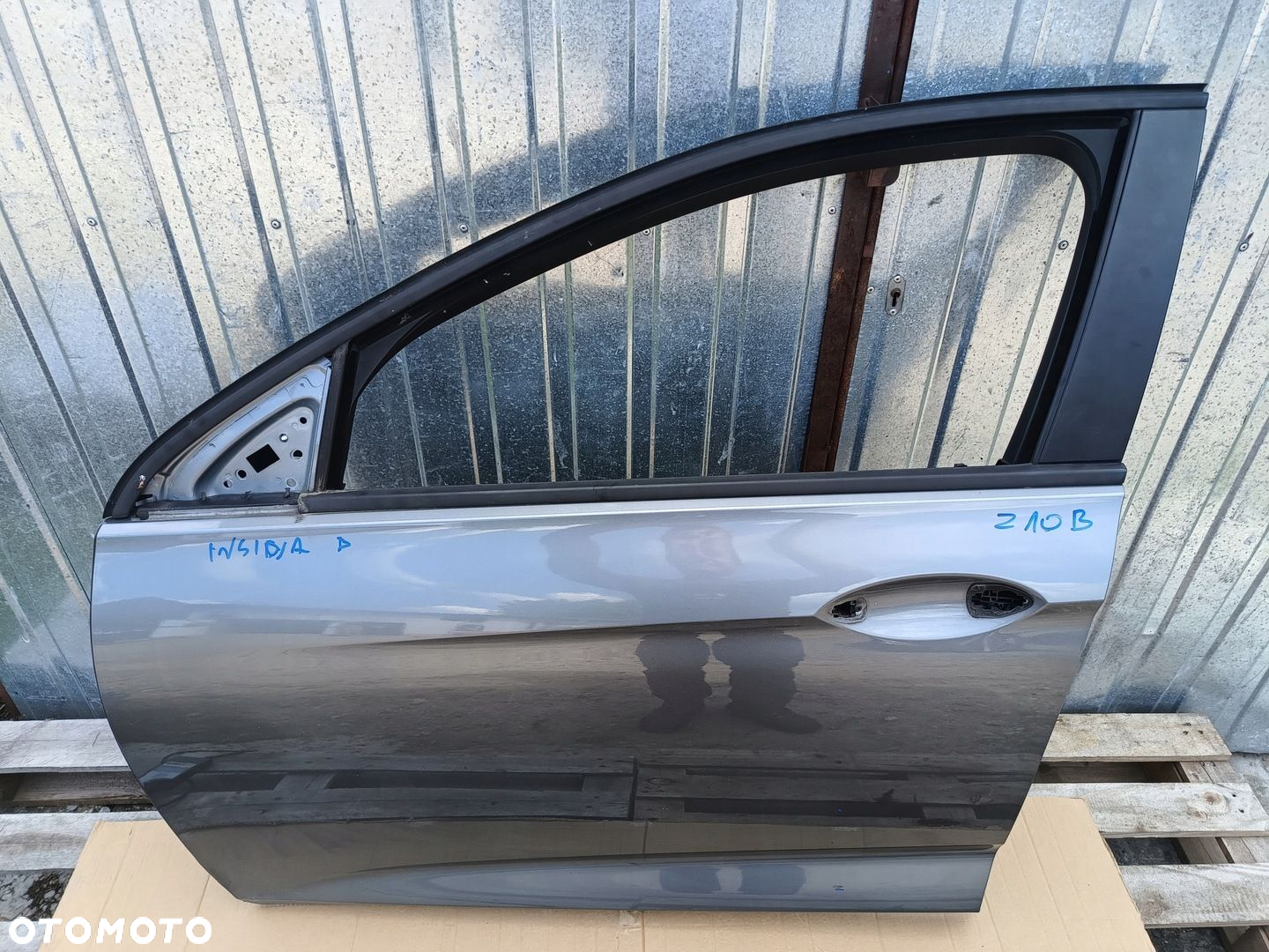 OPEL INSIGNIA B II 17r- Drzwi lewy przód Z10B oryginalny lakier - 4