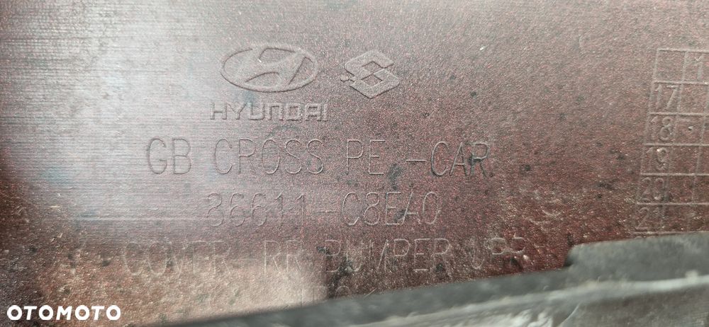 Zderzak tył tylny Hyundai i20 II ACTIVE CROSS lift 2014- - 7