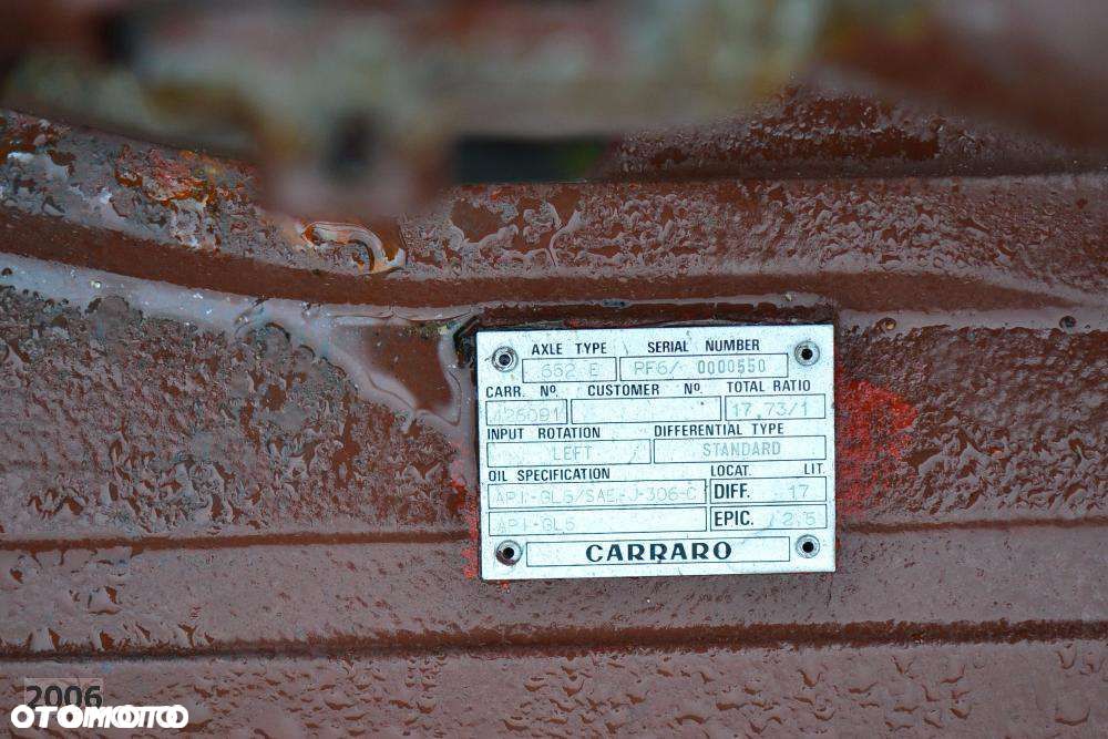 Most Zwolnica Części Carraro 652E Case 688, 788, 988, 1088,1188, 1288 - 6