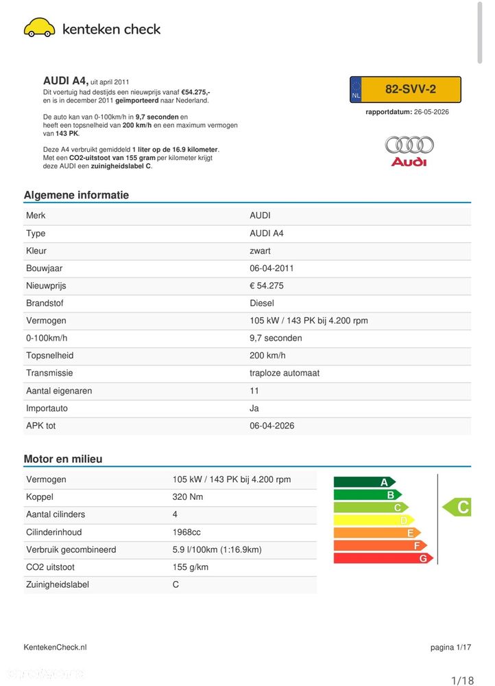 Audi A4 Avant 2.0 TDI DPF multitronic Ambiente - 22