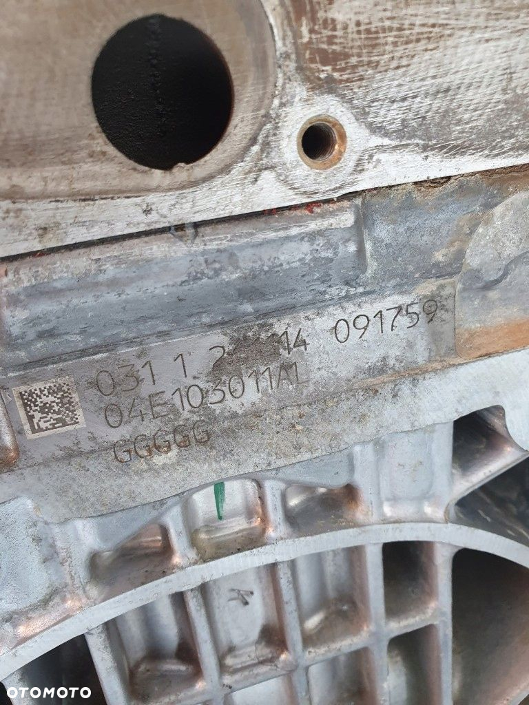 A3 8V GOLF 7 PASSAT B8 LEON SILNIK KOMPLETNY SŁUPEK 1.4TSI CZD 04E103011AL - 15