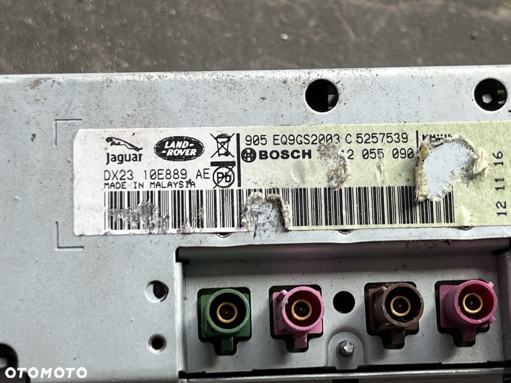 Radio wyświetlacz ekran Jaguar XF250 - 3