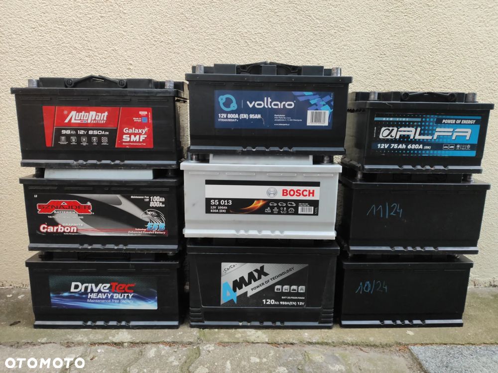 Akumulator samochodowy 12V 100Ah 95Ah 120Ah 98Ah 80Ah 75Ah Bosch Ford FoMoCo AGM Sznajder - 1