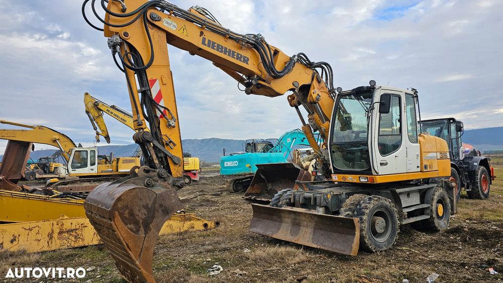 Excavator pe roți Liebherr A316, A 316 - 2
