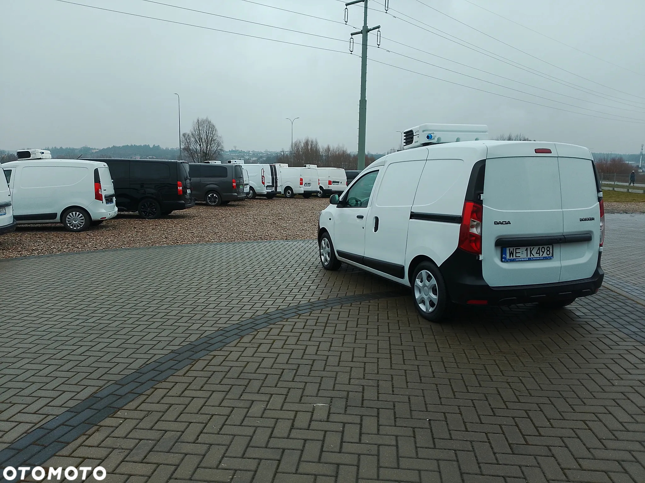 Dacia Dokker L2 Maxi Nowa Izoterma Chłodnia Mroźnia Grzanie 2xdrzwi boczne Carrier 220V PL - 4