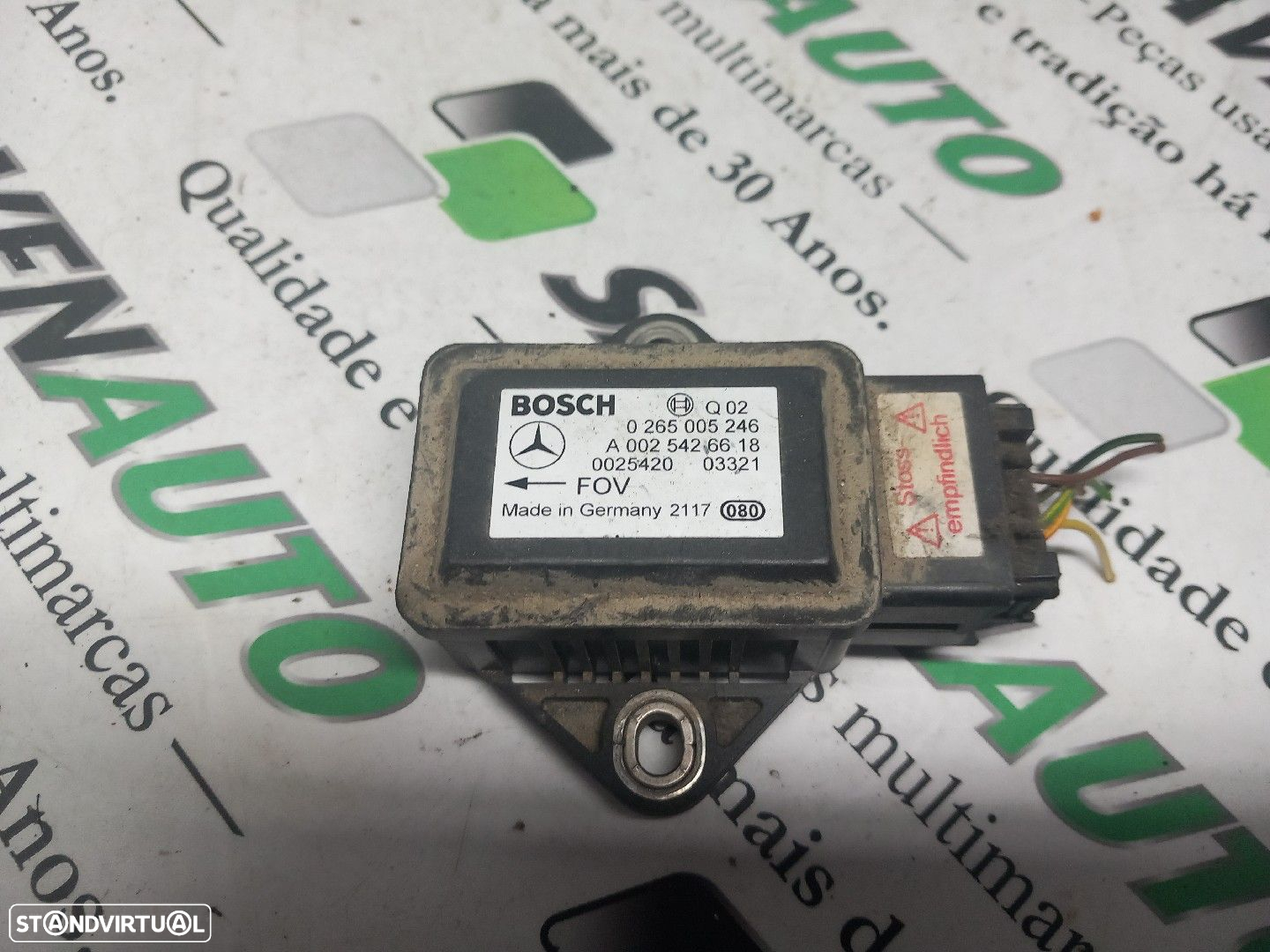 Módulo Eletrónico Mercedes-Benz A-Class (W168) - 2