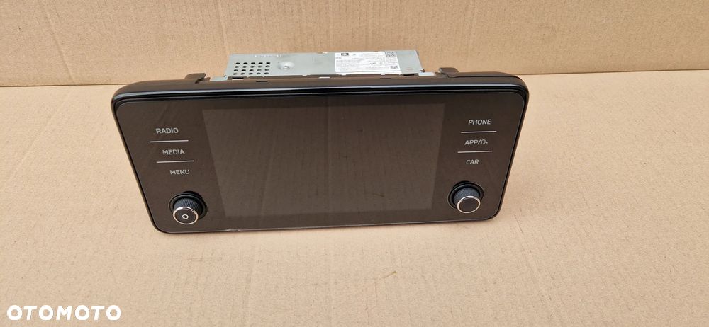 SKODA KAMIQ SCALA WYŚWIETLACZ MONITOR RADIO 654035869F - 1