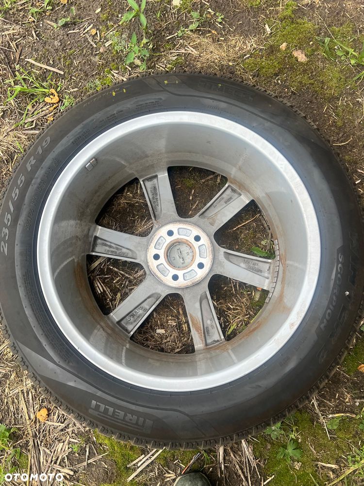 Oryginalne felgi z oponami VOLVO XC40 XC60 XC90 19 cali 235/55 ZIMOWE STAN IDEALNY - 4
