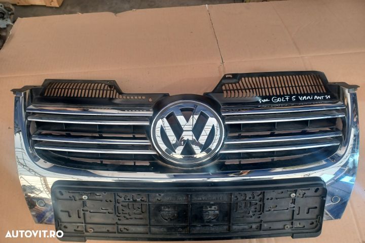 Grila radiator 1K5853653C Volkswagen VW Golf 5 [2003 - 2009] Variant - 1