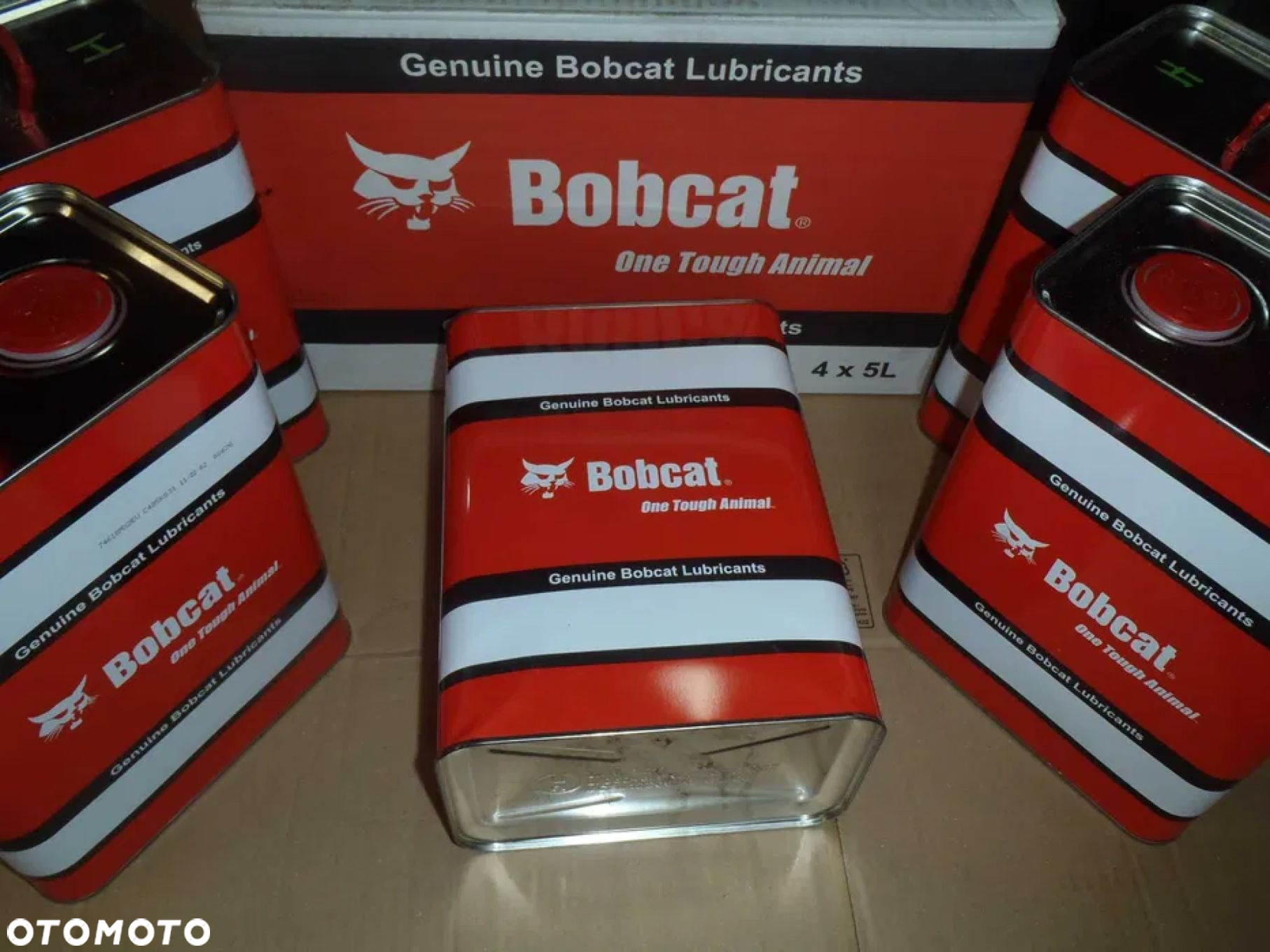 olej hydrauliczny przekładniowy silnikowy bobcat oryginał 5l - 6