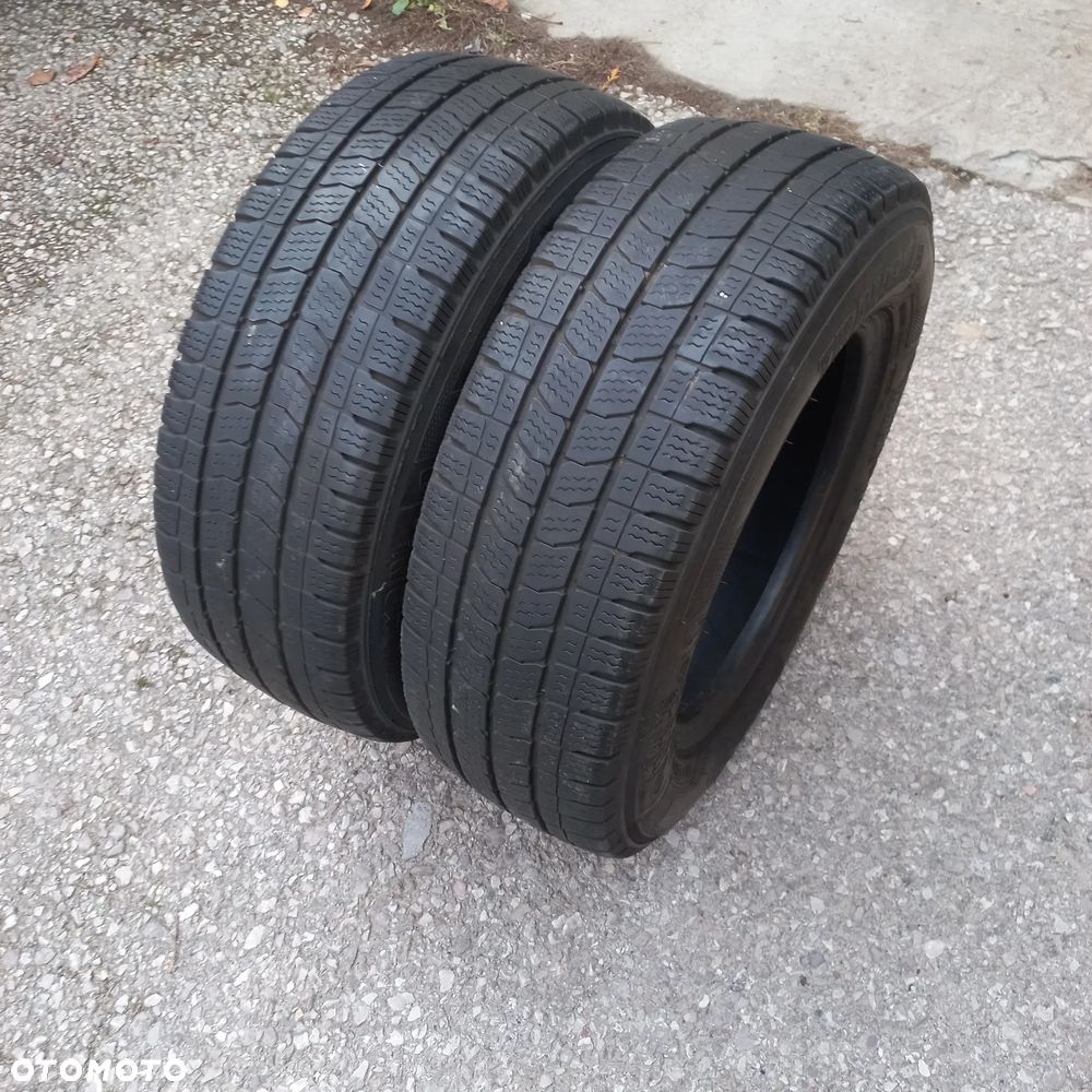 4 opony zimowe Kleber 215/65R15C 2022r i 2023r. bieżnik 6.5 i 8,5 mm / nie Michelin, Fulda, Dębica / - 1